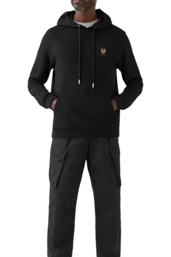 25SS 벨스타프 후드 티셔츠 71130736J61NO13390000S BLACK - BELSTAFF
