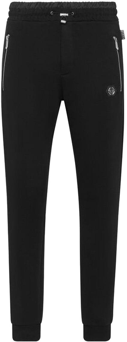 25SS 필립 플레인 트레이닝/조거 팬츠 SAECMJT2523PTE003N02 BLACK