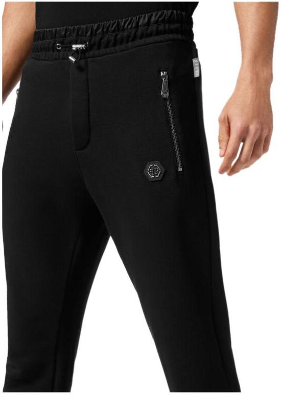 25SS 필립 플레인 트레이닝/조거 팬츠 SAECMJT2523PTE003N02 BLACK - PHILIPP PLEIN