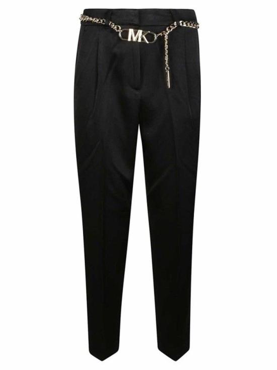  마이클 코어스 스트레이트 팬츠 MF330HK99G001 BLACK