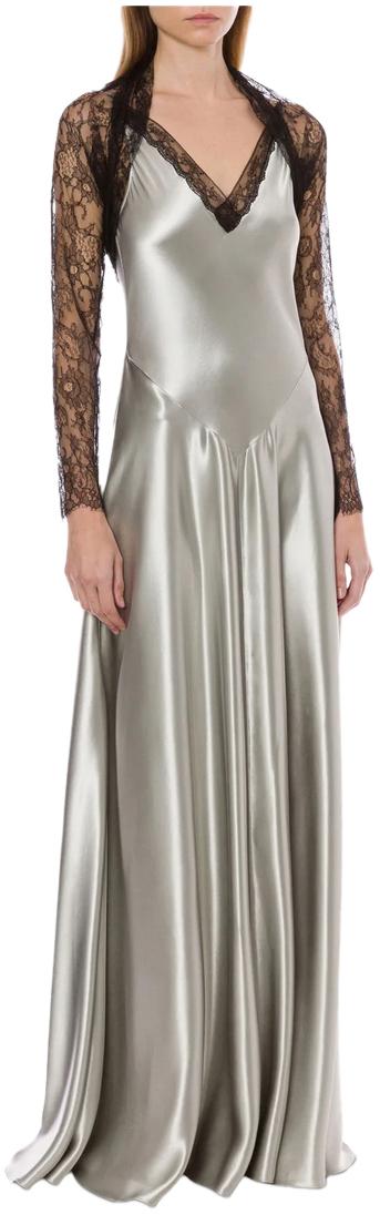 25FW 알베르타 페레티 롱 원피스 A040966271483 GREY - ALBERTA FERRETTI