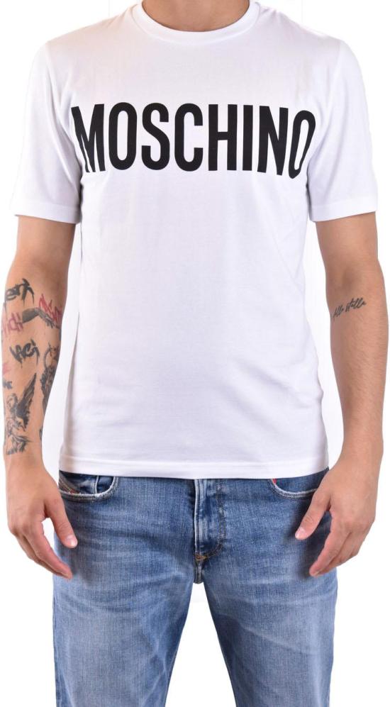  모스키노 탑 A070220391001 WHITE - MOSCHINO