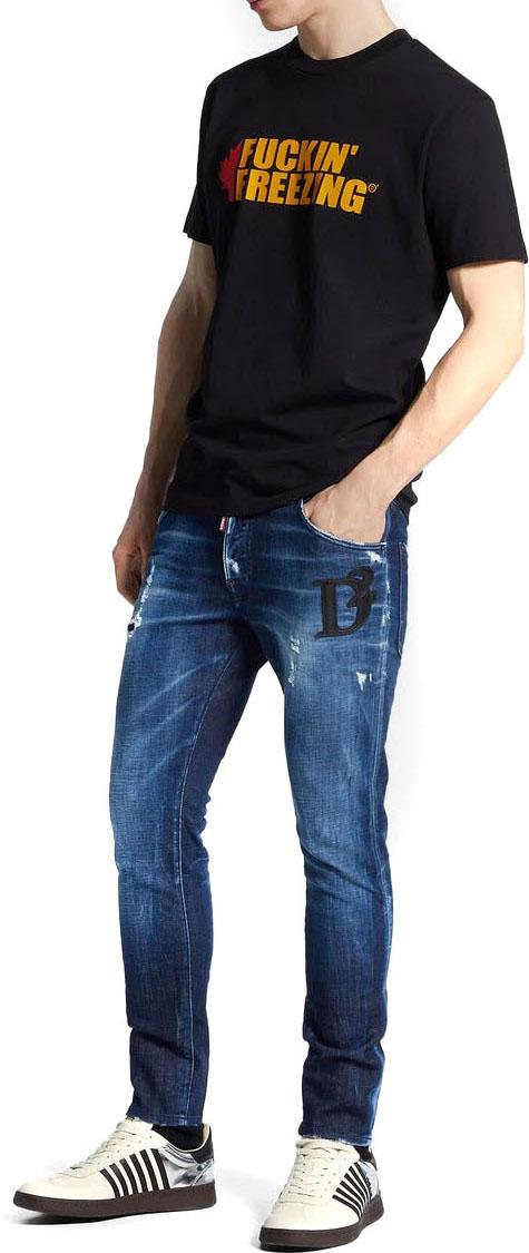 25FW 디스퀘어드2 데님 팬츠 S74LB1721D30010470 BLUE - DSQUARED2