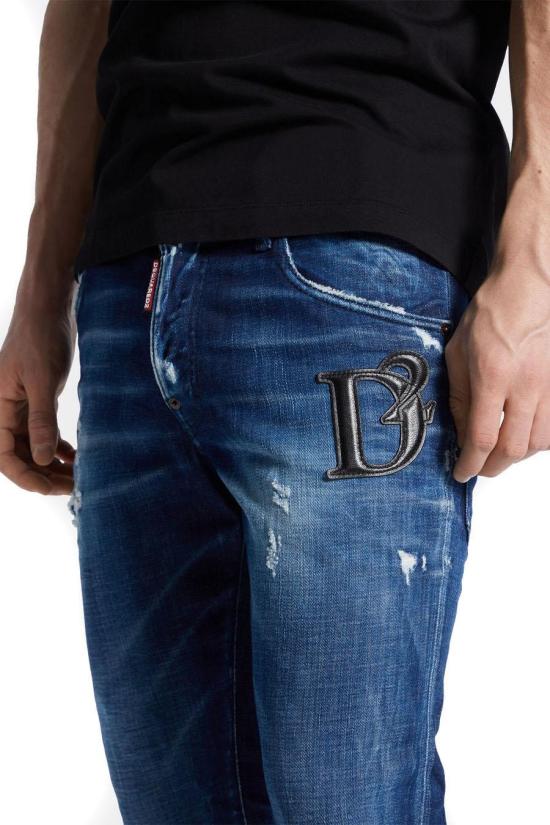 25FW 디스퀘어드2 데님 팬츠 S74LB1721D30010470 BLUE - DSQUARED2