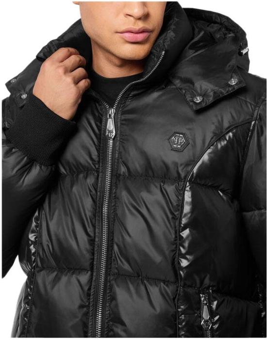 25FW 필립 플레인 코트 FAECMRB2893PNY002N02 BLACK - PHILIPP PLEIN