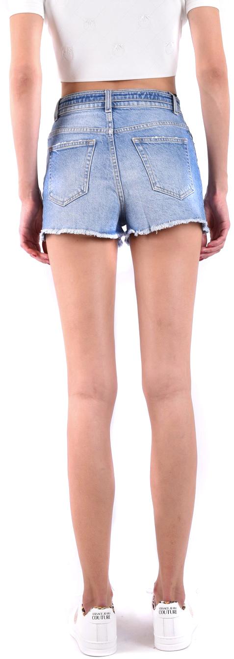  핑코 데님 숏팬츠 GINA3F15 BLUE - PINKO