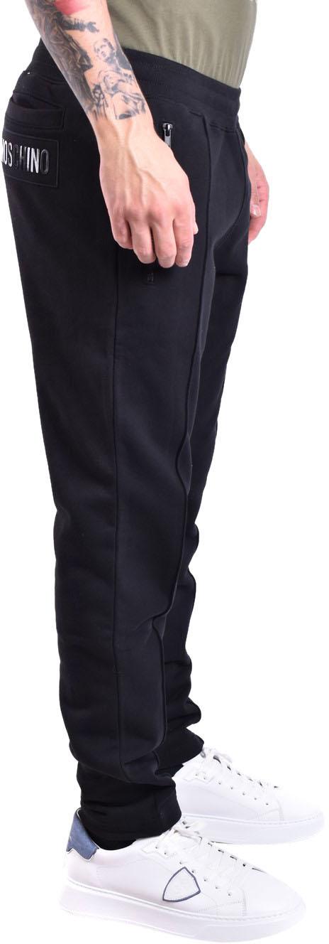  모스키노 팬츠 A032352281555 BLACK - MOSCHINO