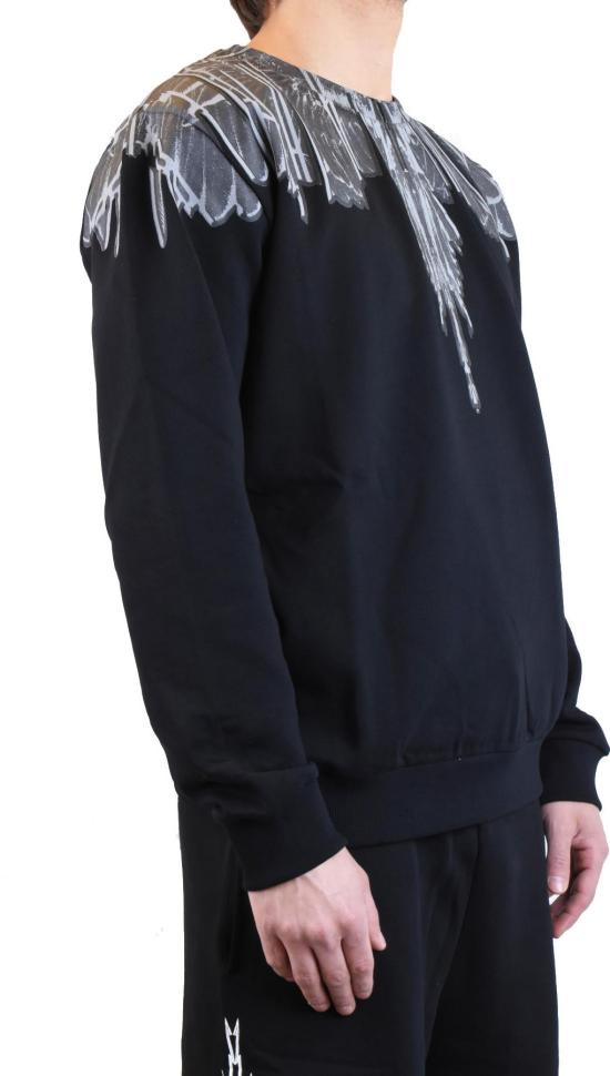 26SS 마르셀로 불론 스웨터 S6MMASW019 BLACK - MARCELO BURLON