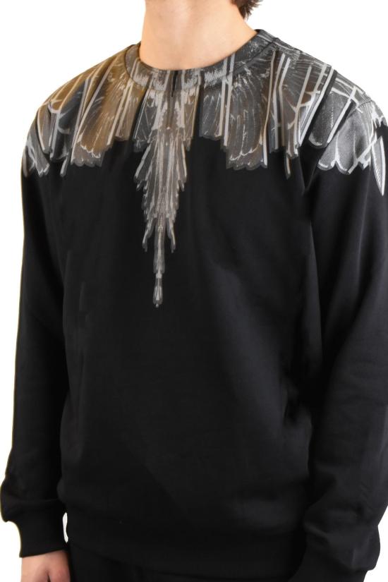 26SS 마르셀로 불론 스웨터 S6MMASW019 BLACK - MARCELO BURLON