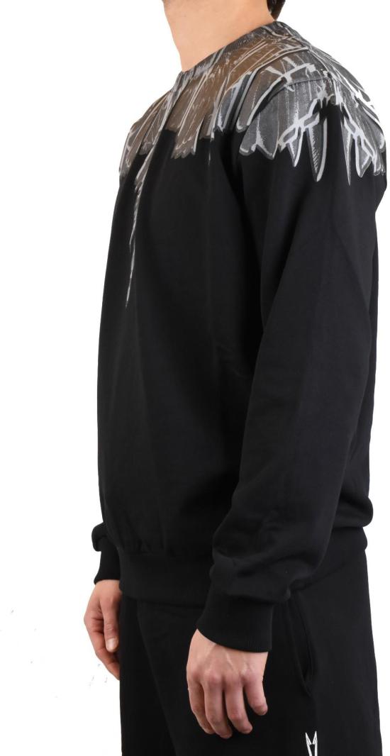 26SS 마르셀로 불론 스웨터 S6MMASW019 BLACK - MARCELO BURLON