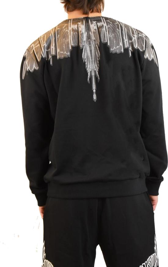 26SS 마르셀로 불론 스웨터 S6MMASW019 BLACK - MARCELO BURLON