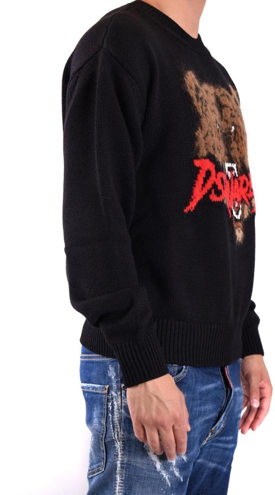  디스퀘어드2 스웨터 S74HA1495D13053961 BLACK - DSQUARED2