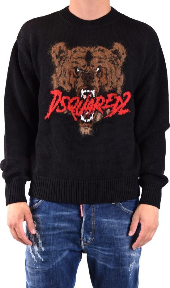  디스퀘어드2 스웨터 S74HA1495D13053961 BLACK - DSQUARED2