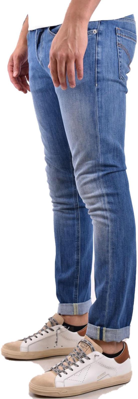 돈답 팬츠 UP232DS0107GV2DU800 BLUE - DONDUP