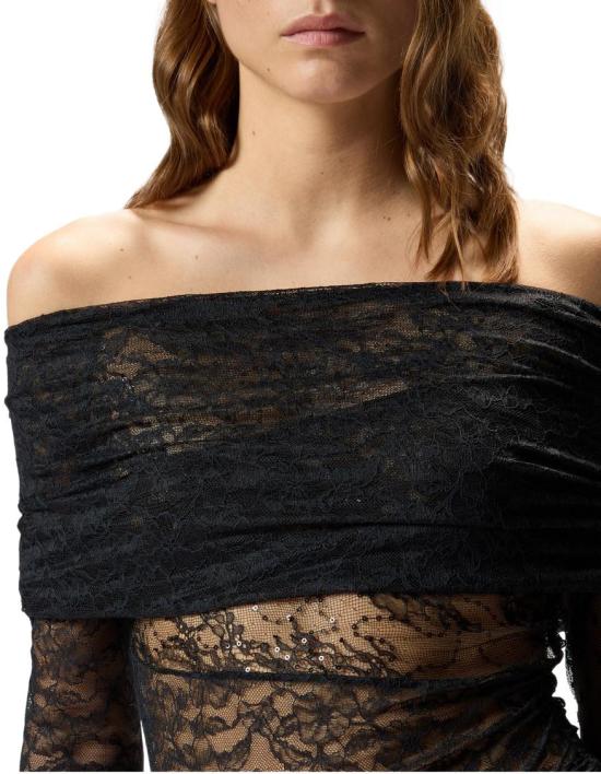 25FW 핑코 탑 105596A2T5Z99 BLACK - PINKO