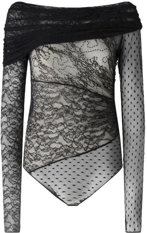 25FW 핑코 탑 105596A2T5Z99 BLACK