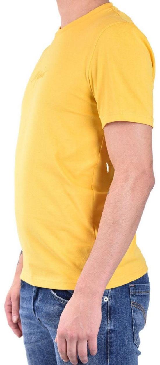  모스키노 반팔 티셔츠 A073002391029 YELLOW - MOSCHINO