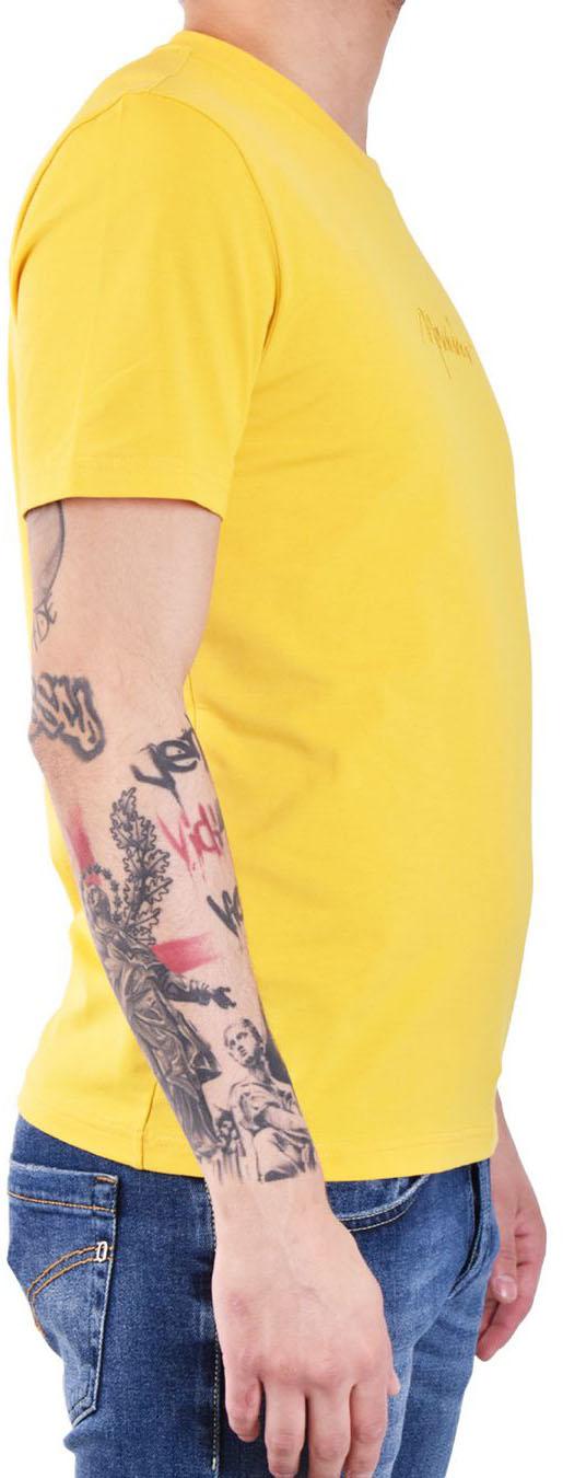  모스키노 반팔 티셔츠 A073002391029 YELLOW - MOSCHINO