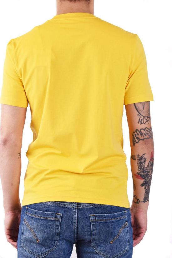  모스키노 반팔 티셔츠 A073002391029 YELLOW - MOSCHINO