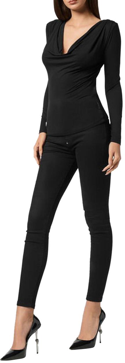 25FW 필립 플레인 스웨터 AAECWRK0695PTE003N02 BLACK - PHILIPP PLEIN