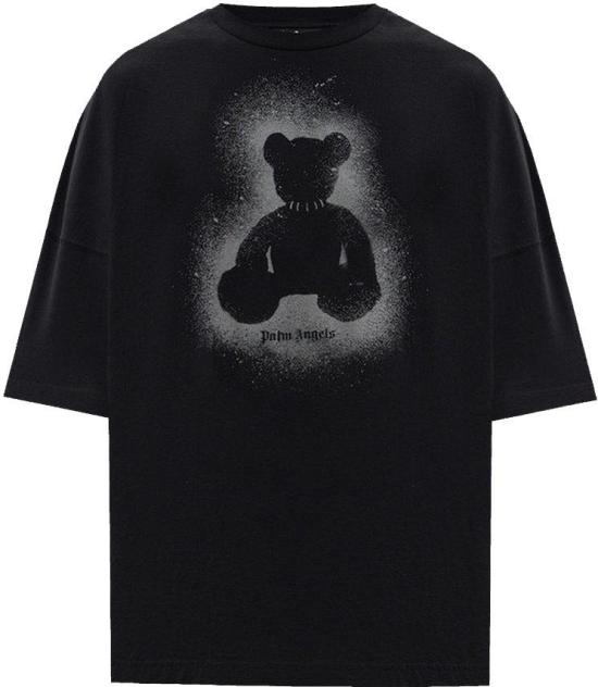 26SS 팜앤젤스 반팔 티셔츠 PMAA10BS26JER002 BLACK