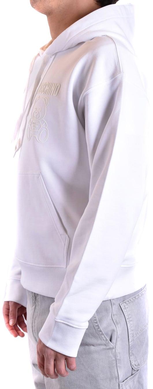  모스키노 후드 티셔츠 V172920281001 WHITE - MOSCHINO