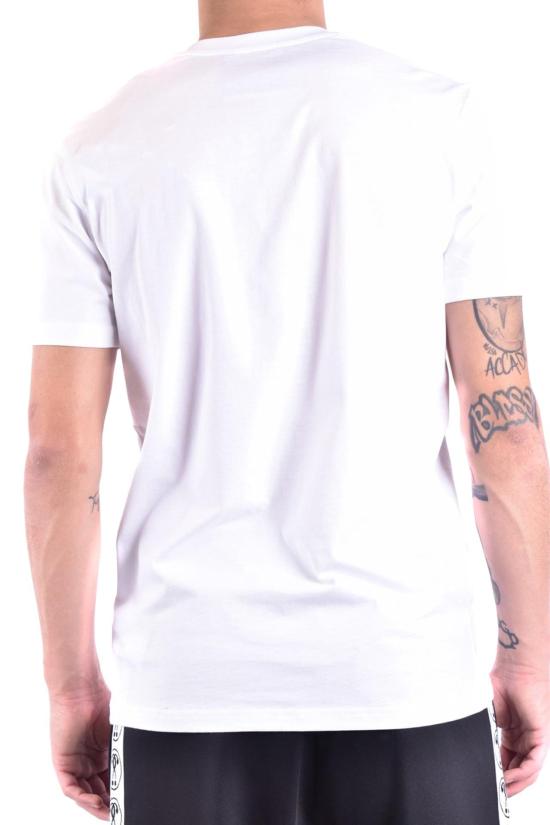  모스키노 반팔 티셔츠 J071920411001 WHITE - MOSCHINO