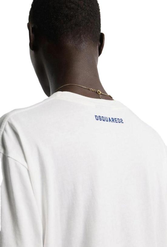 26SS 디스퀘어드2 반팔 티셔츠 50582871376158 WHITE - DSQUARED2