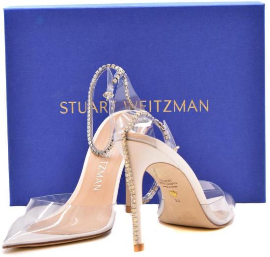 스튜어트 와이츠먼 힐/펌프스 SC002GLAM100PVRUKM WHITE - STUART WEITZMAN
