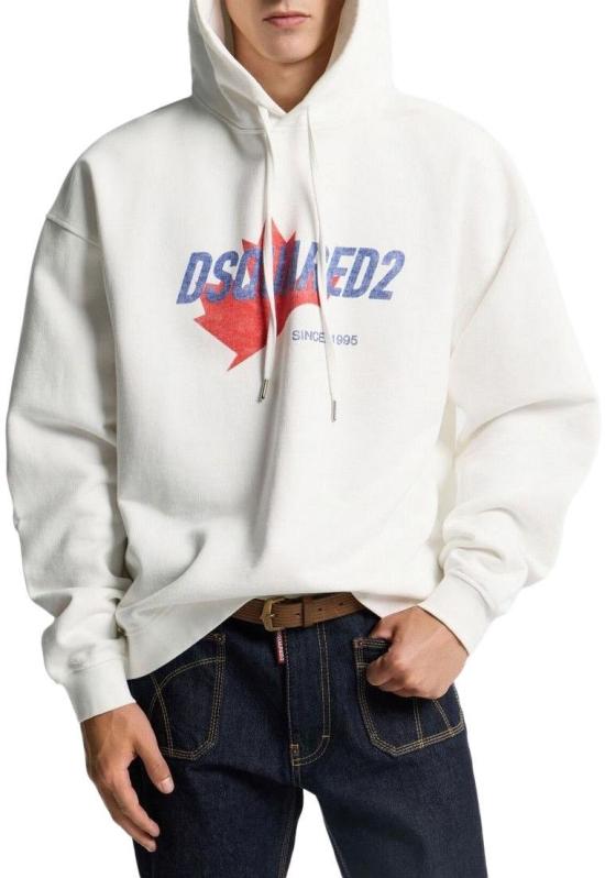 26SS 디스퀘어드2 스웨터 S74GU0951D25028100 WHITE - DSQUARED2