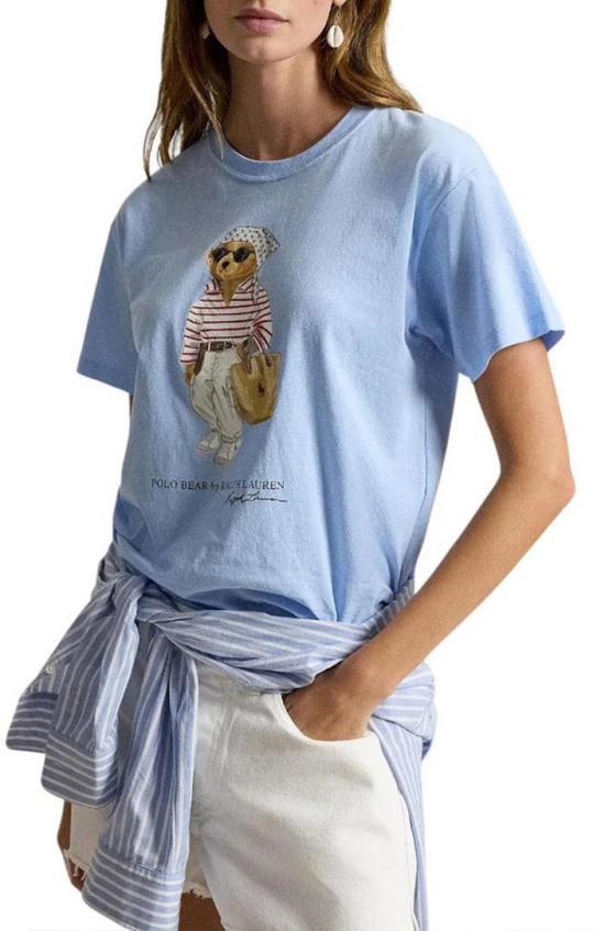 26SS 랄프 로렌 탑 211A12734001 BLUE - RALPH LAUREN