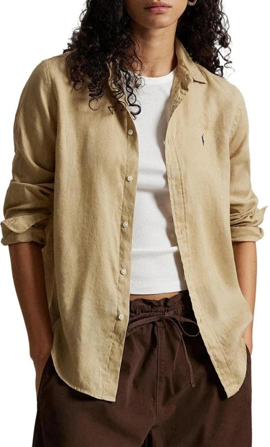 26SS 랄프 로렌 탑 211970730506 BEIGE - RALPH LAUREN