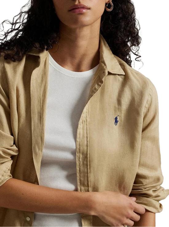 26SS 랄프 로렌 탑 211970730506 BEIGE - RALPH LAUREN