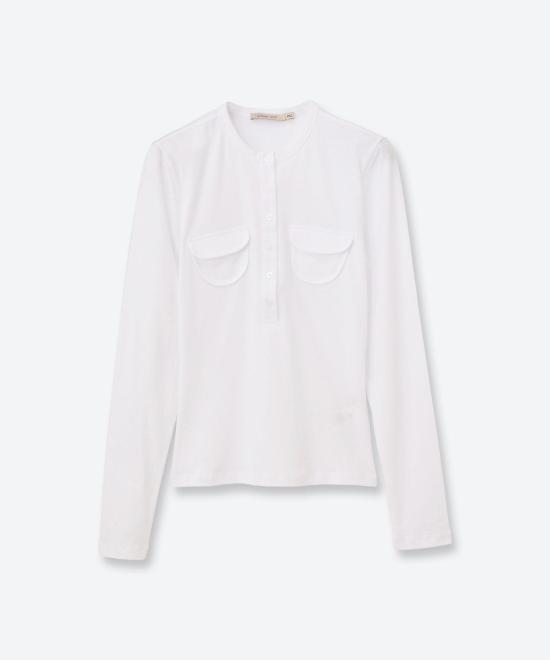 26SS 팔로마울 긴팔 티셔츠 WDCO09000 WHITE DOM