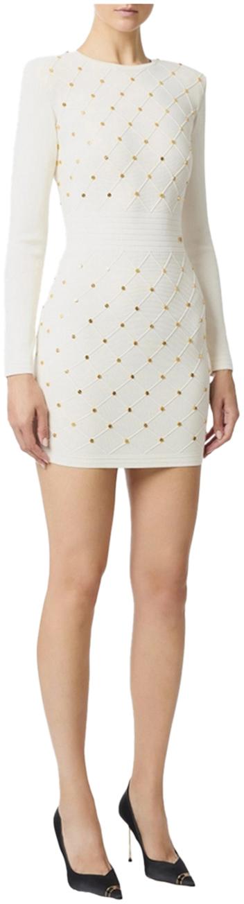 25FW 엘리자베타프랜치 미디 원피스 AM25S57E2D29 WHITE - ELISABETTA FRANCHI
