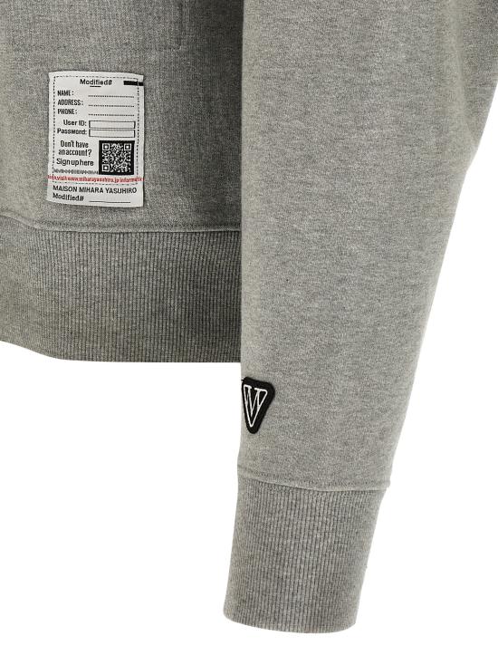 26SS 메종 미하라 야스히로 긴팔 티셔츠 J16PO782 GRAY DOM - MAISON MIHARA YASUHIRO