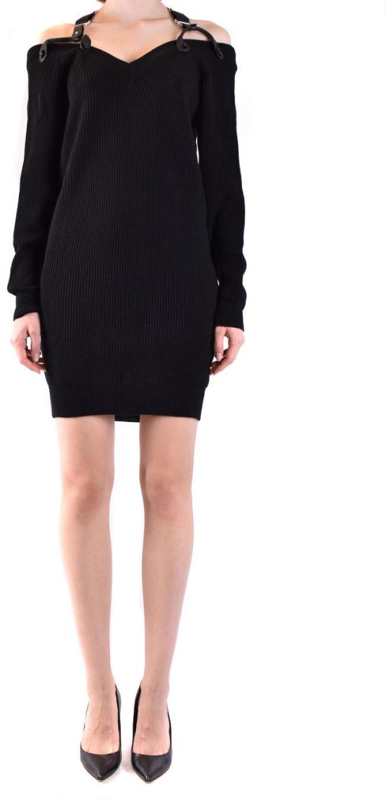  모스키노 숏 원피스 A049255020555 BLACK - MOSCHINO