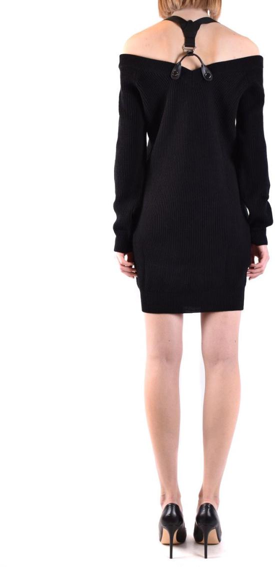  모스키노 숏 원피스 A049255020555 BLACK - MOSCHINO