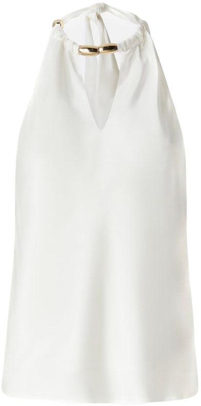 25FW 핑코 탑 105614A2RAZ04 WHITE