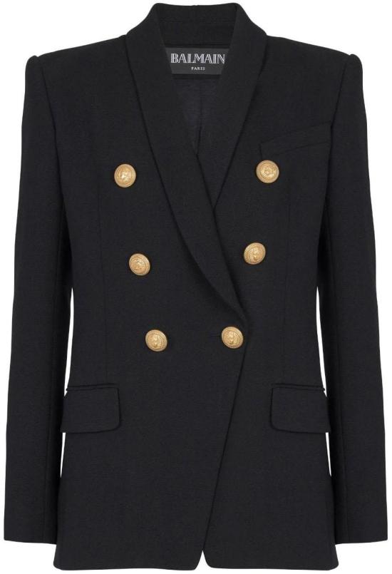  발망 수트 자켓 8F1SH020WC09 BLACK - BALMAIN