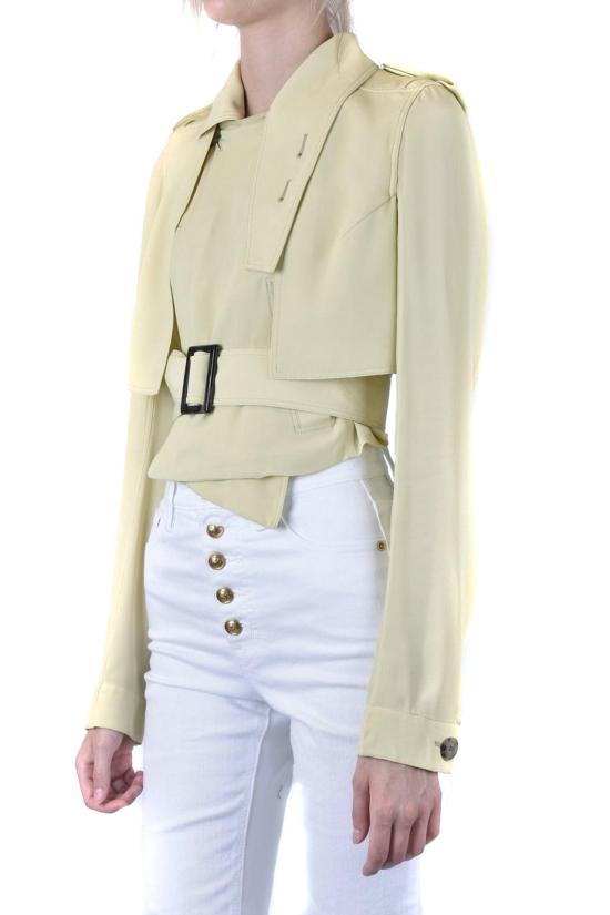  릭 오웬스 트렌치 코트 RP20S170CC YELLOW - RICK OWENS