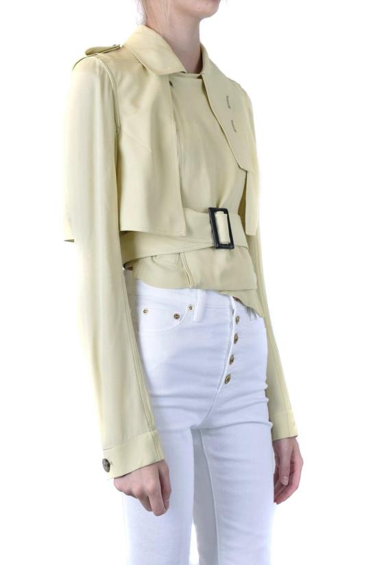  릭 오웬스 트렌치 코트 RP20S170CC YELLOW - RICK OWENS