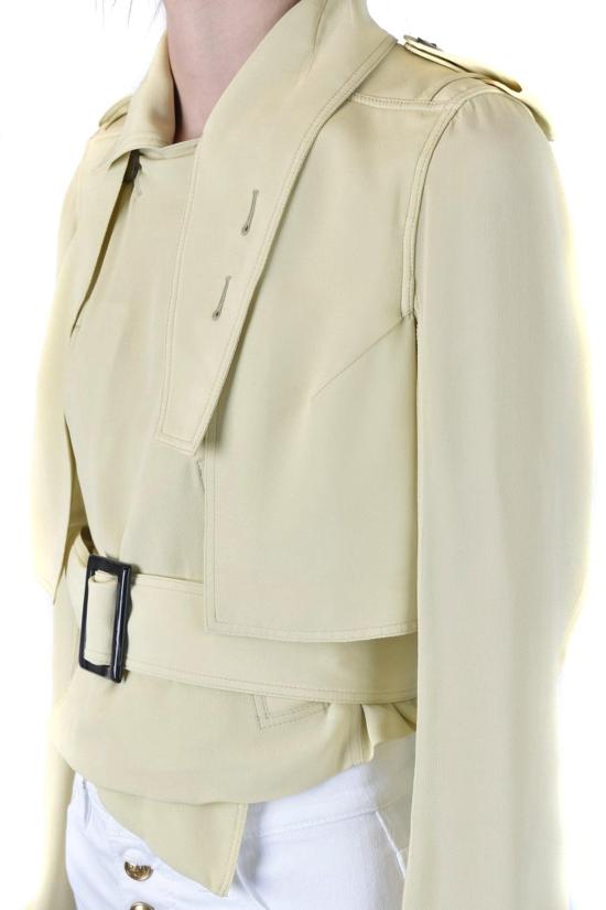  릭 오웬스 트렌치 코트 RP20S170CC YELLOW - RICK OWENS