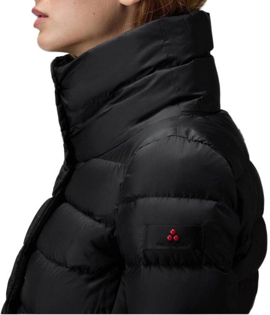 25FW 페트레이 솝착 MQN 03 하이칼라 슬림핏 롱 다운 재킷 PED545601181967NER BLACK - PEUTEREY