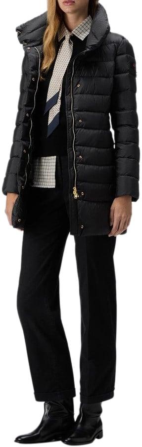 25FW 페트레이 솝착 MQN 03 하이칼라 슬림핏 롱 다운 재킷 PED545601181967NER BLACK - PEUTEREY
