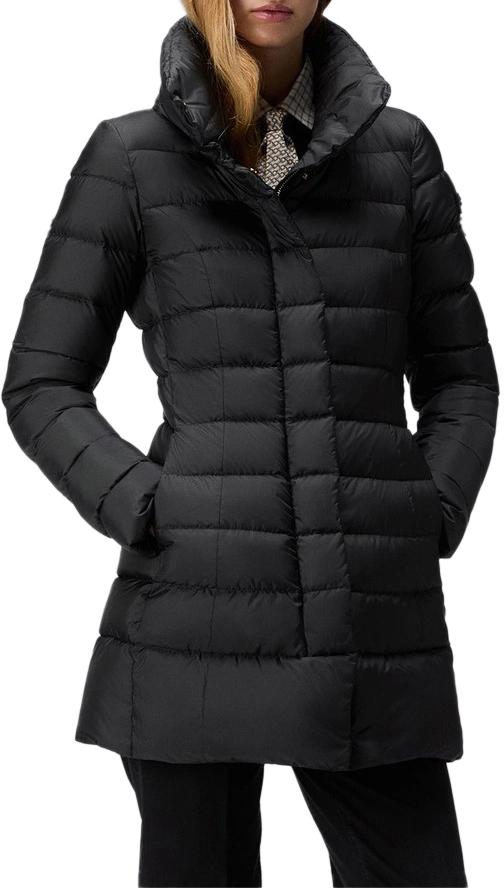 25FW 페트레이 솝착 MQN 03 하이칼라 슬림핏 롱 다운 재킷 PED545601181967NER BLACK - PEUTEREY