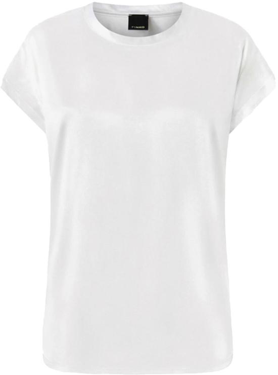 25SS 핑코 반팔 티셔츠 100100A2JRZ05 WHITE