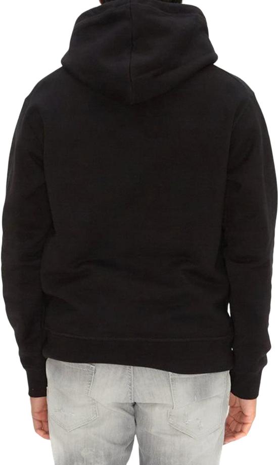  디스퀘어드2 후드 티셔츠 S74GU0744S25516900 BLACK - DSQUARED2