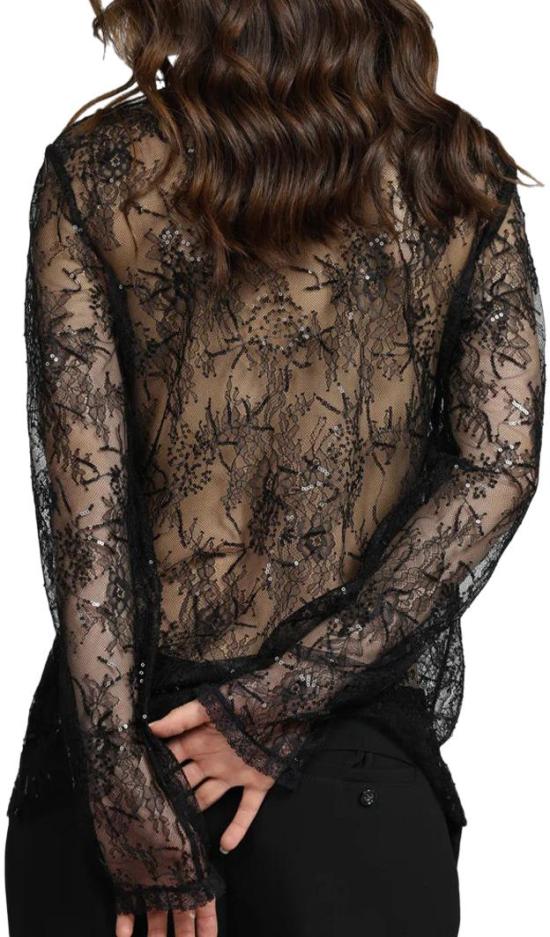 26SS 알베르타 페레티 탑 A021816200555 BLACK - ALBERTA FERRETTI