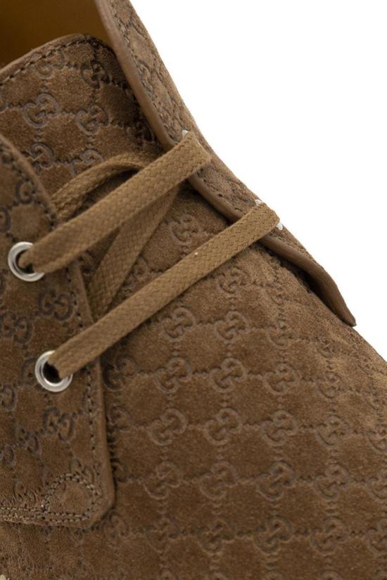 25FW 구찌 웹 앵클 부츠 831283AAEYC2842 BEIGE - GUCCI